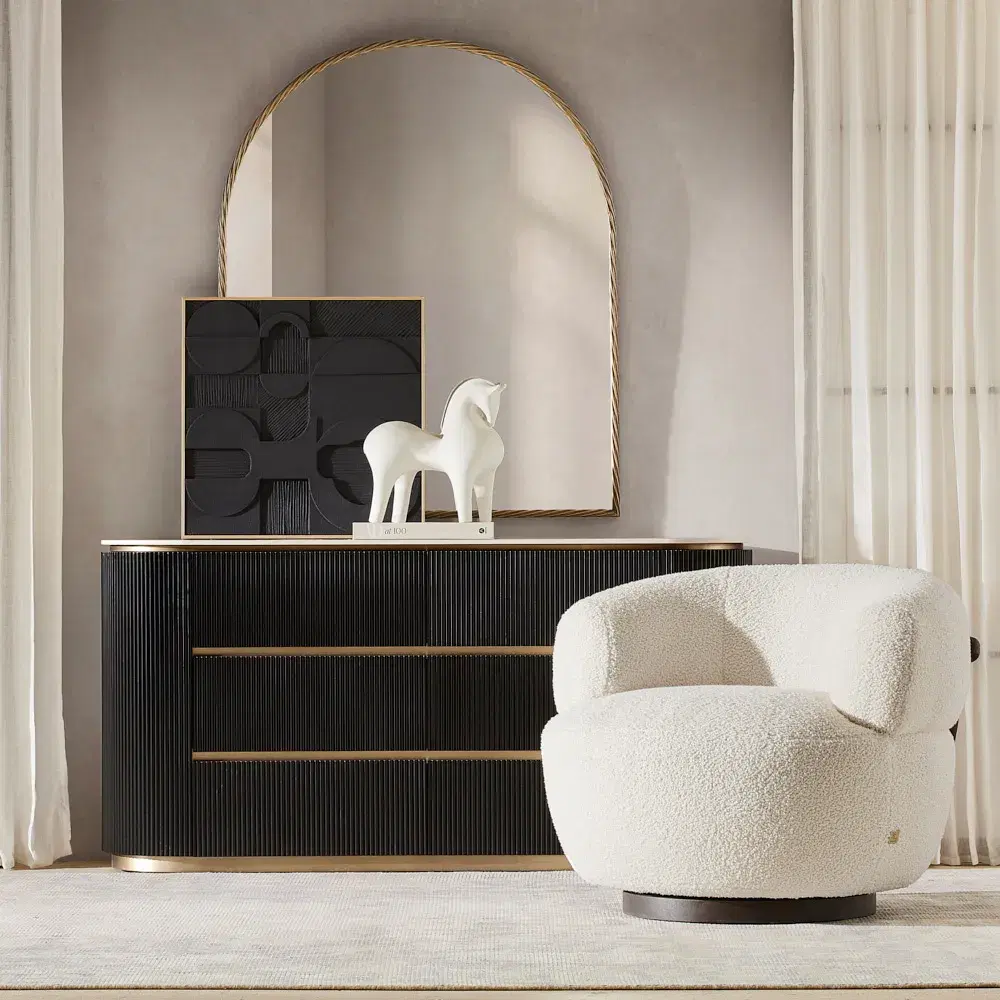 Brietta White Ceramic Decorative