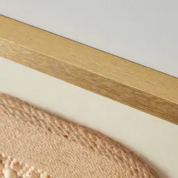 Serendipity Hemp Rope Shadow Box with Golden Frame