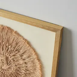 Cycles Hemp Rope Shadow Box with Golden Frame