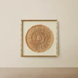 Cycles Hemp Rope Shadow Box with Golden Frame