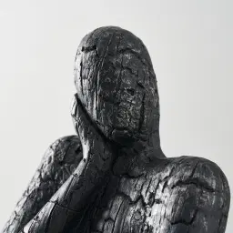 Ruminating Man Resin Decorative