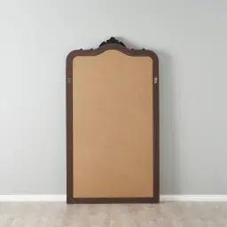 Circe Black Wooden Mirror