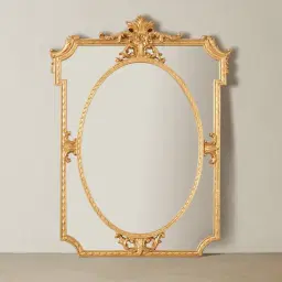 Gillian Antique Gold Mirror