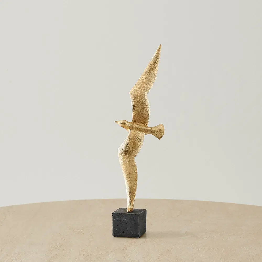 Flying Bird Resin Decorative - Small