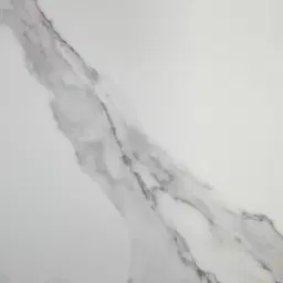 Archie Black Rectangular Dining Table with White Sintered Stone Top - 200x100cm