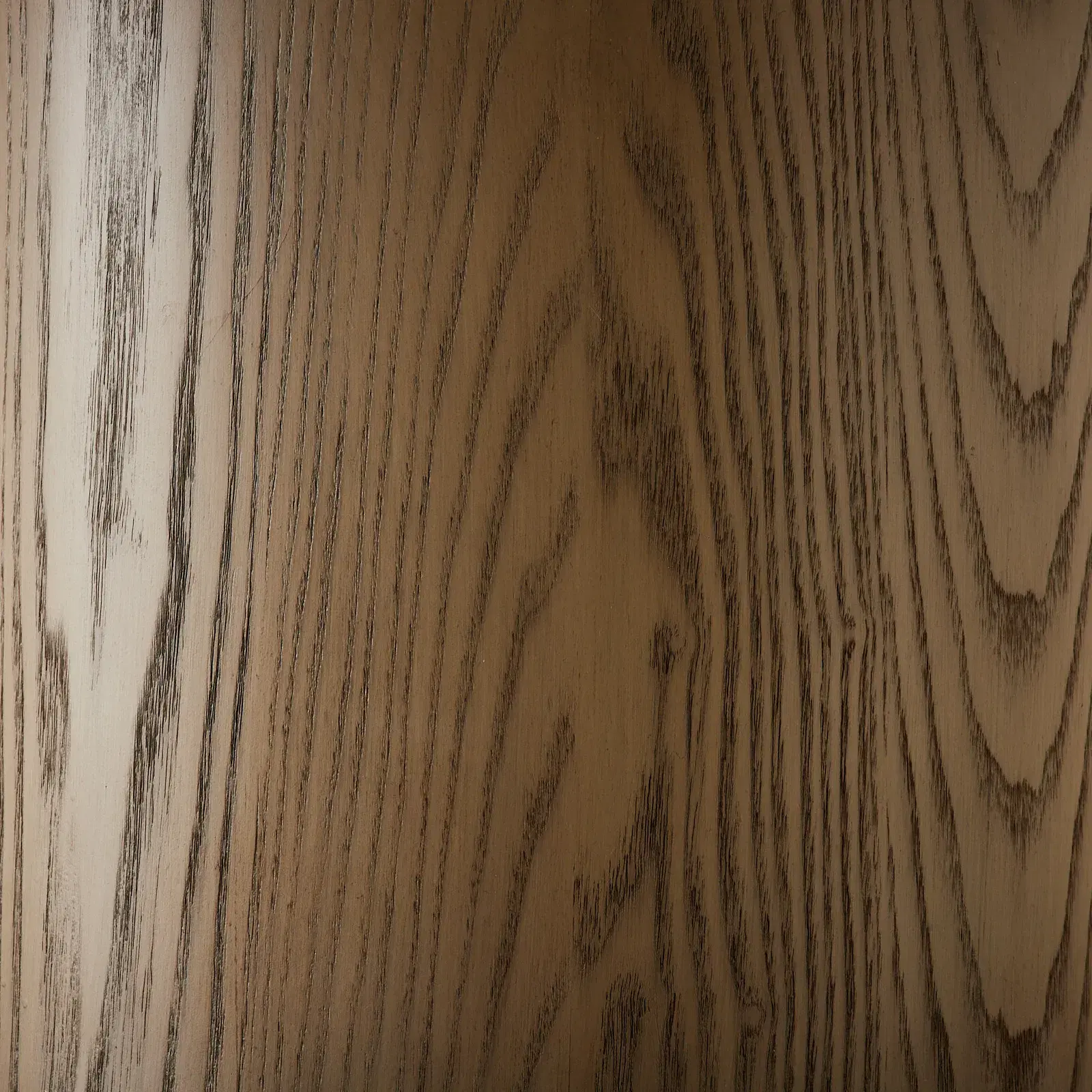 Terzetto Pandora Brown Sintered Stone Round Coffee Table Low - Medium Brown Wooden Legs