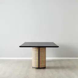 Esplanade Black Mango Wood Rectangular Dining Table