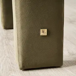 Sabrina II Olive Green Velvet Dining Chair