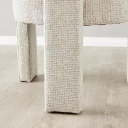 Sabrina II Dove Grey Fabric Dining Chair