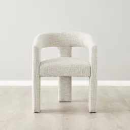 Sabrina II Dove Grey Fabric Dining Chair