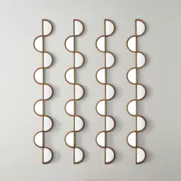 Airen Antique Gold Wall Mirror