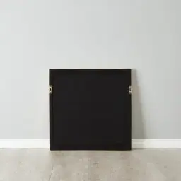Paper Pulp And Wooden Bead Shadow Box with Golden Frame