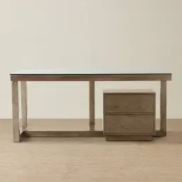 Dorothy Medium Brown Wooden Desk