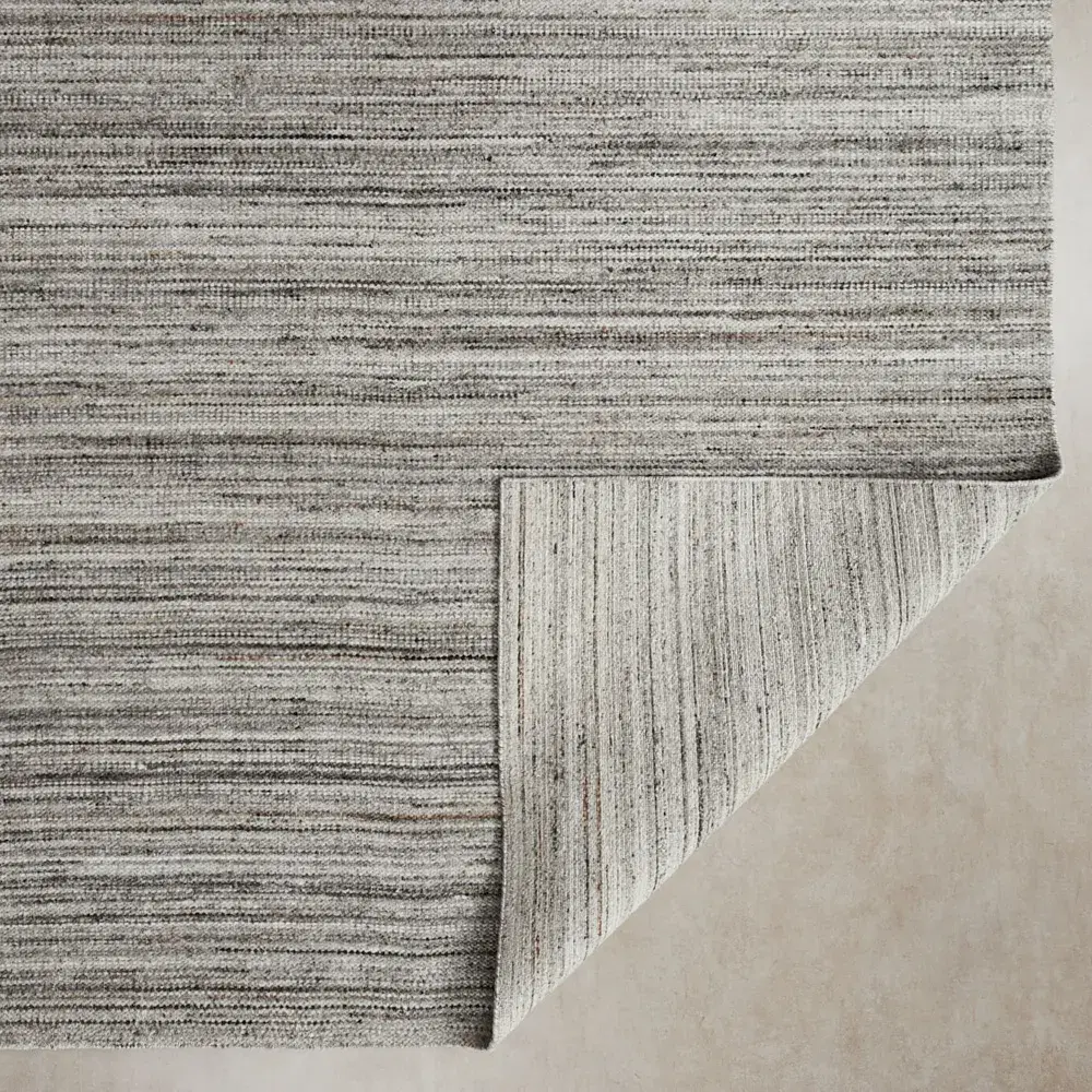 Vincenzo Ivory Charcoal Floor Rug - Small 160cm x 230cm