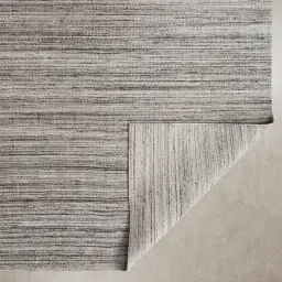 Vincenzo Ivory Charcoal Floor Rug - Small 160cm x 230cm