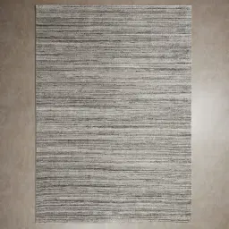 Vincenzo Ivory Charcoal Floor Rug - Large 250cm x 350cm