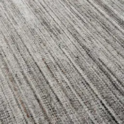 Vincenzo Ivory Charcoal Floor Rug - Large 250cm x 350cm
