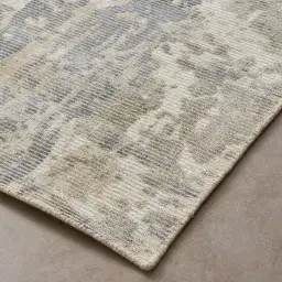 Maded Blue Beige Floor Rug - Large 250cm x 350cm