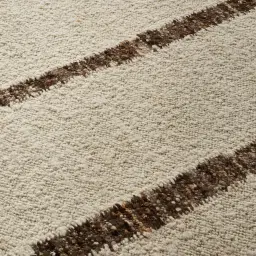 Genesis Ivory Brown Floor Rug - Medium 200cm x 300cm