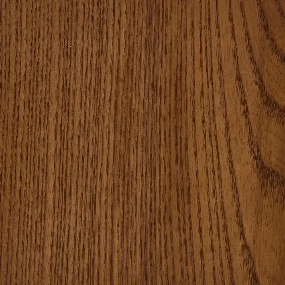 Portobello Toffee Brown Ash Veneer Entertainment Unit - Pandora Brown Sintered Stone Top