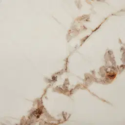 Portobello Light Brown Ash Veneer Dresser - Pandora Brown Sintered Stone Top