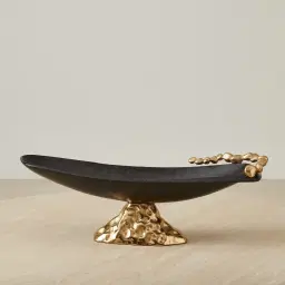 Larina Gold Metal Tray