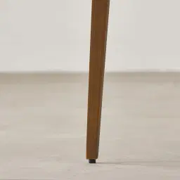 Milana Fusion Grey Fabric Dining Chair - Brushed Bronze Legs