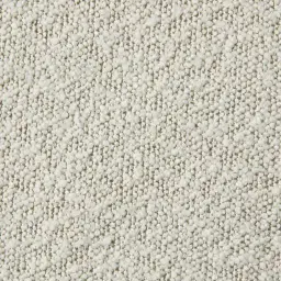 Milana Snow White Boucle Dining Chair - Brushed Bronze Legs