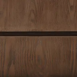 Terzetto Pandora Brown Sintered Stone 6-Drawer Dresser - Dark Brown Wood