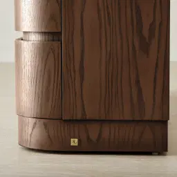 Terzetto Pandora Brown Sintered Stone 6-Drawer Dresser - Dark Brown Wood