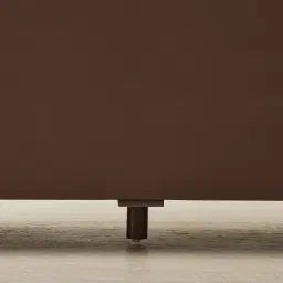 Terzetto Pandora Brown Sintered Stone 4-Door Sideboard - Dark Brown Wood