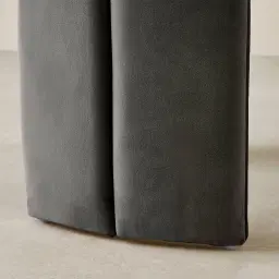 Delaney II Charcoal Velvet Dining Chair