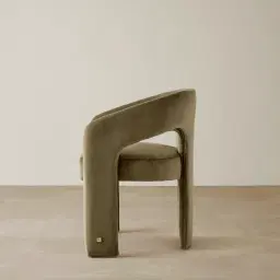 Delaney II Olive Green Velvet Dining Chair