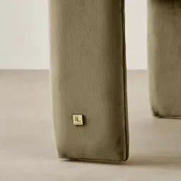 Delaney II Olive Green Velvet Dining Chair