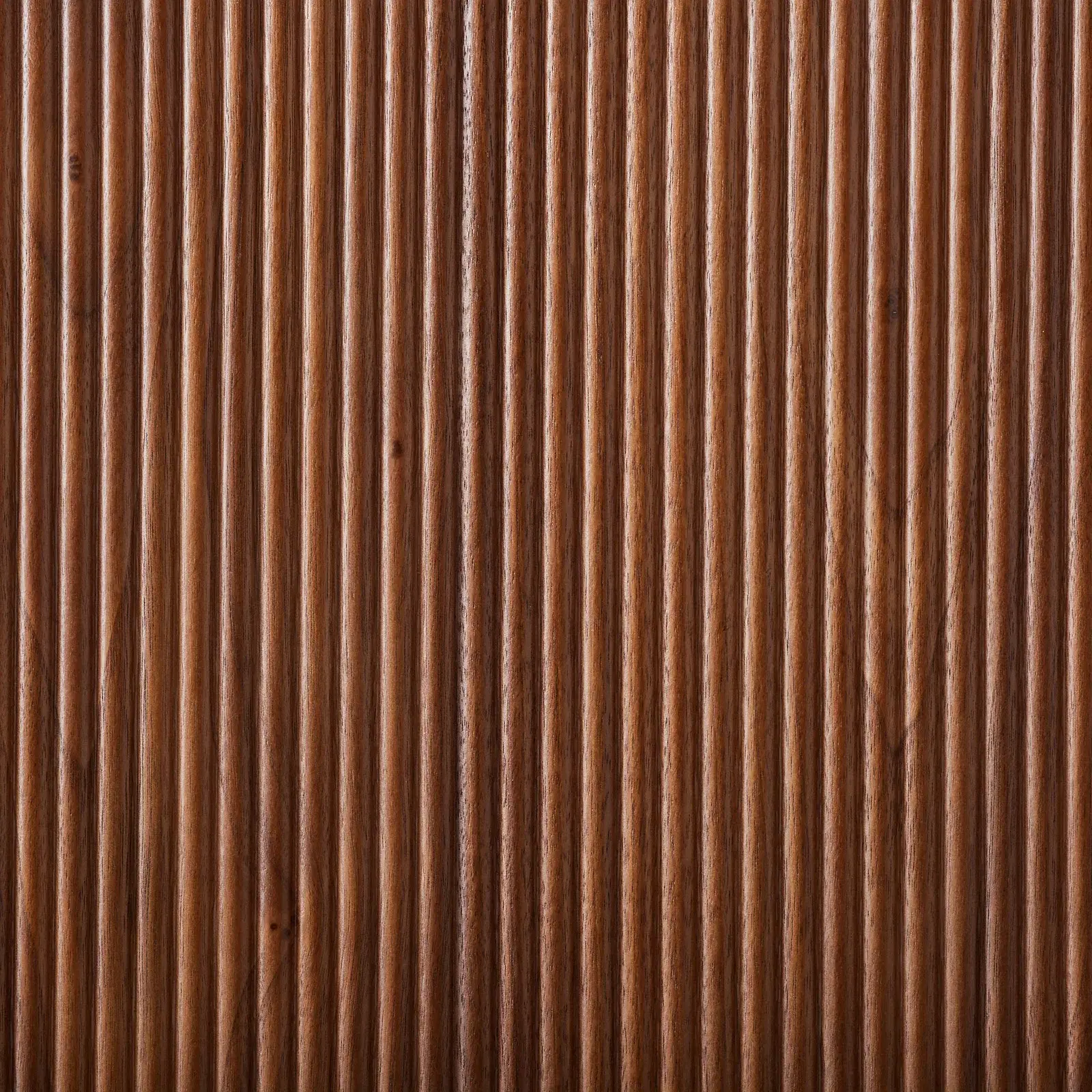 San Pierre Walnut Veneer Entertainment Unit with Travertine Finish Sintered Stone Top