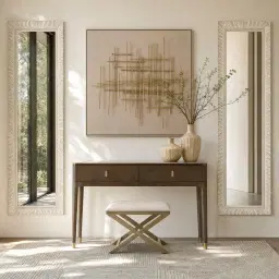 Midas Iron Square Shadow Box with Acrylic Box