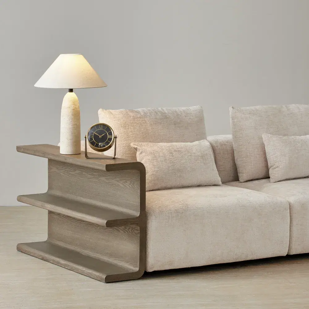 Reeves Medium Brown Shelf