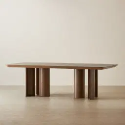 Napa Caramel Oak Dining Table - 270x120cm