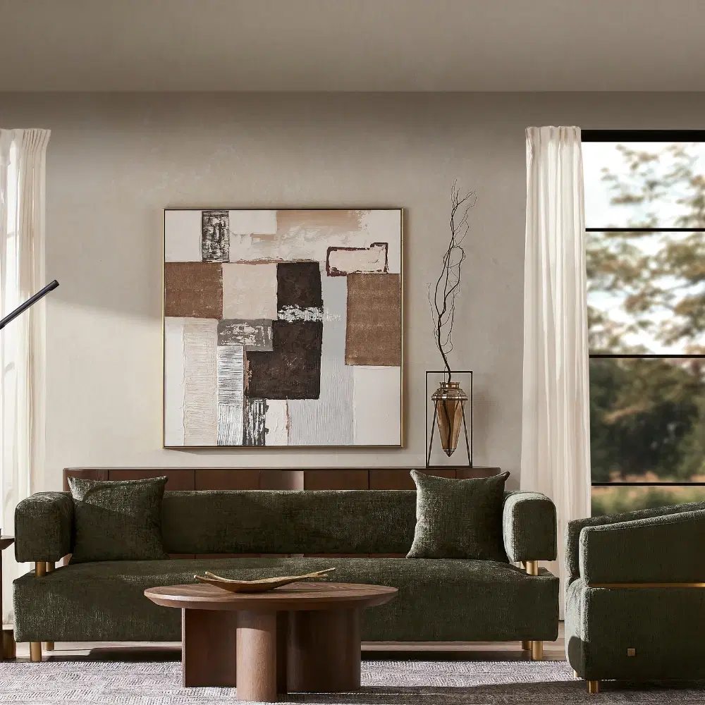 Napa Caramel Oak Coffee Table