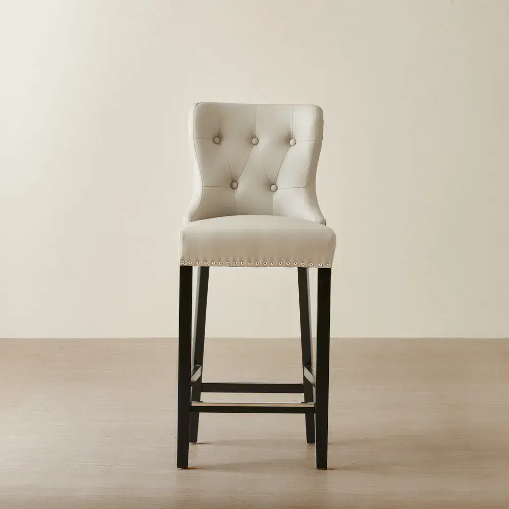 Viktor II Stone Beige 76cm Bar Stool