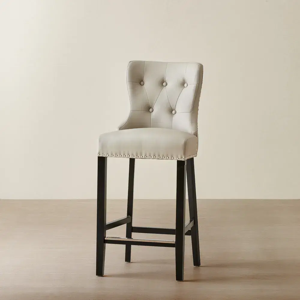 Viktor II Stone Beige 76cm Bar Stool