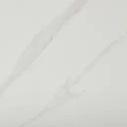 Maia White Sintered Stone Dining Table - Brushed Champagne Gold Stainless Steel Legs 200x100cm