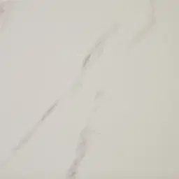 Amaya White Sintered Stone Coffee Table - Champagne Gold Legs