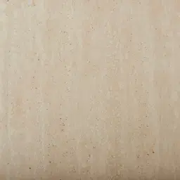 San Pierre Light Brown Ash Veneer Entertainment Unit with Travertine Finish Sintered Stone Top