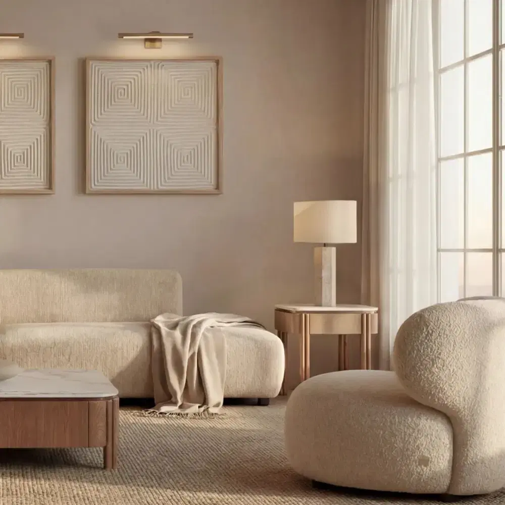 Brayden Stone Cream Woven Fabric Occasional Chair