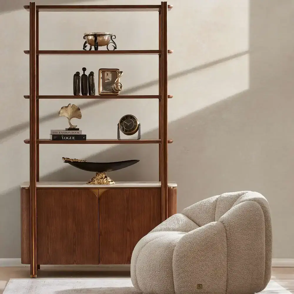 Phylis III Stone Cream Woven Fabric Swivel Occasional Chair