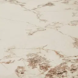 Portobello Pandora Brown Sintered Stone Top Dining Table - Toffee Brown Ash Legs 240x120cm