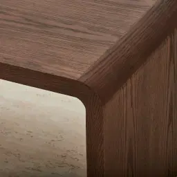 Reeves Amber Brown Ottoman Table