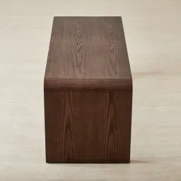 Reeves Amber Brown Ottoman Table