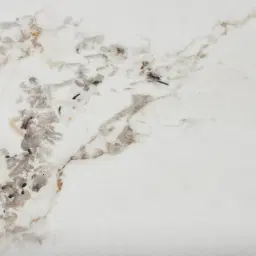 Terzetto Pandora Brown Sintered Stone Round Dining Table - Medium Brown Wooden Legs